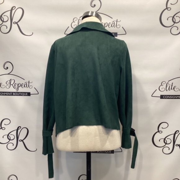 CAMISA SZ S FAUX SUEDE CROP JACKET - Picture 7 of 7